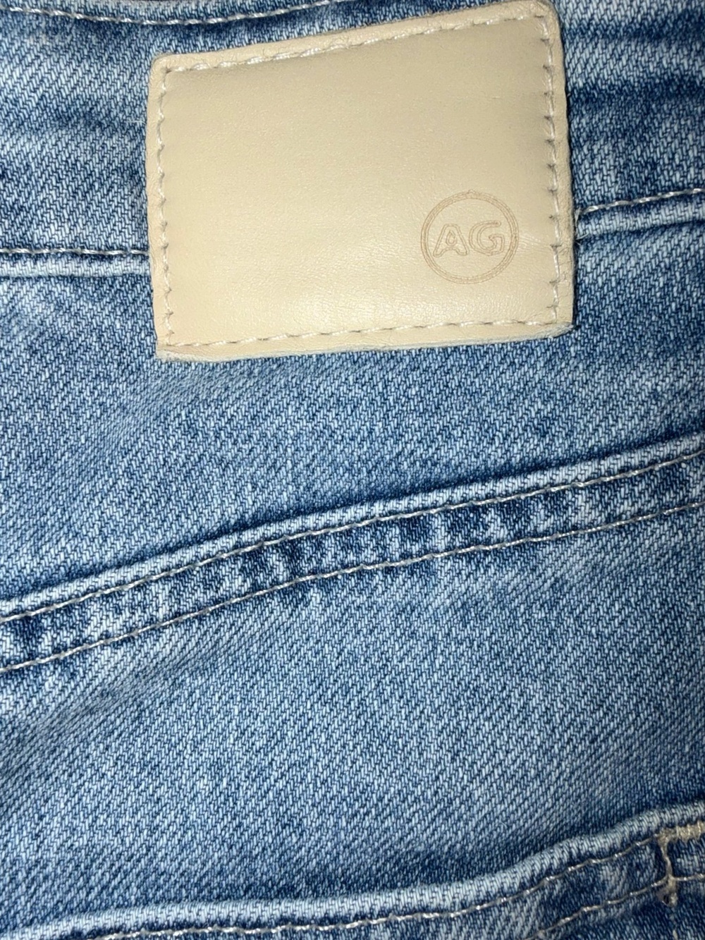 AG Adriano Goldschmied Contour 360 Denim Maxi Skirt Size 28 High Rise Back Slit - Picture 13 of 13